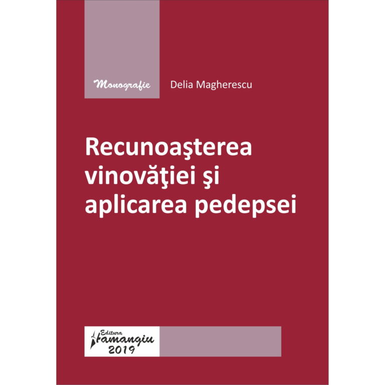 acordul de recunoastere vinovatie